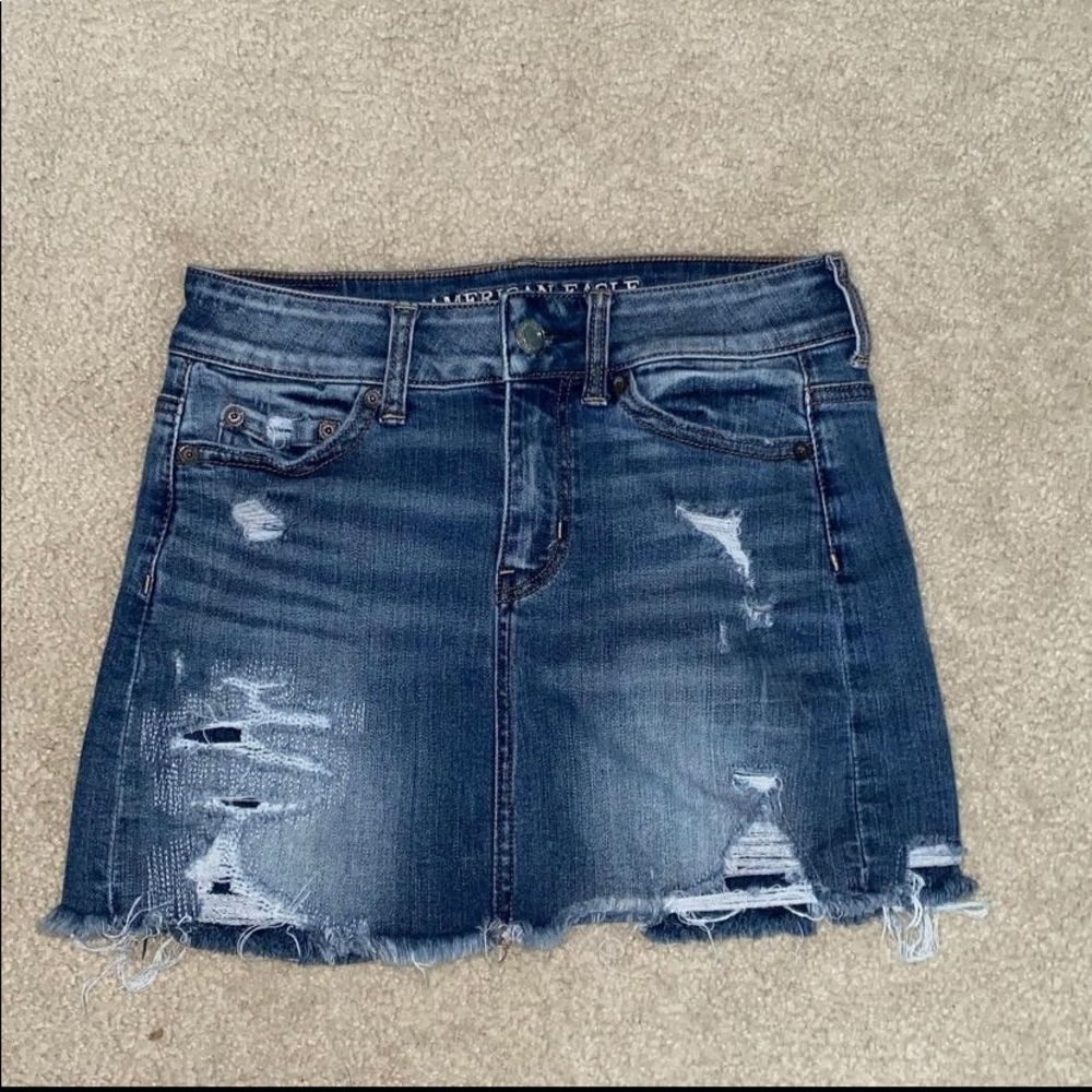 AE Denim Skirt